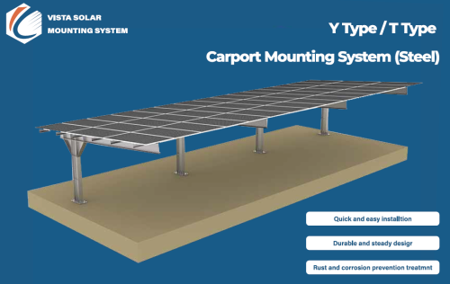 Y/T Type Carport Mounting System ( Steel)